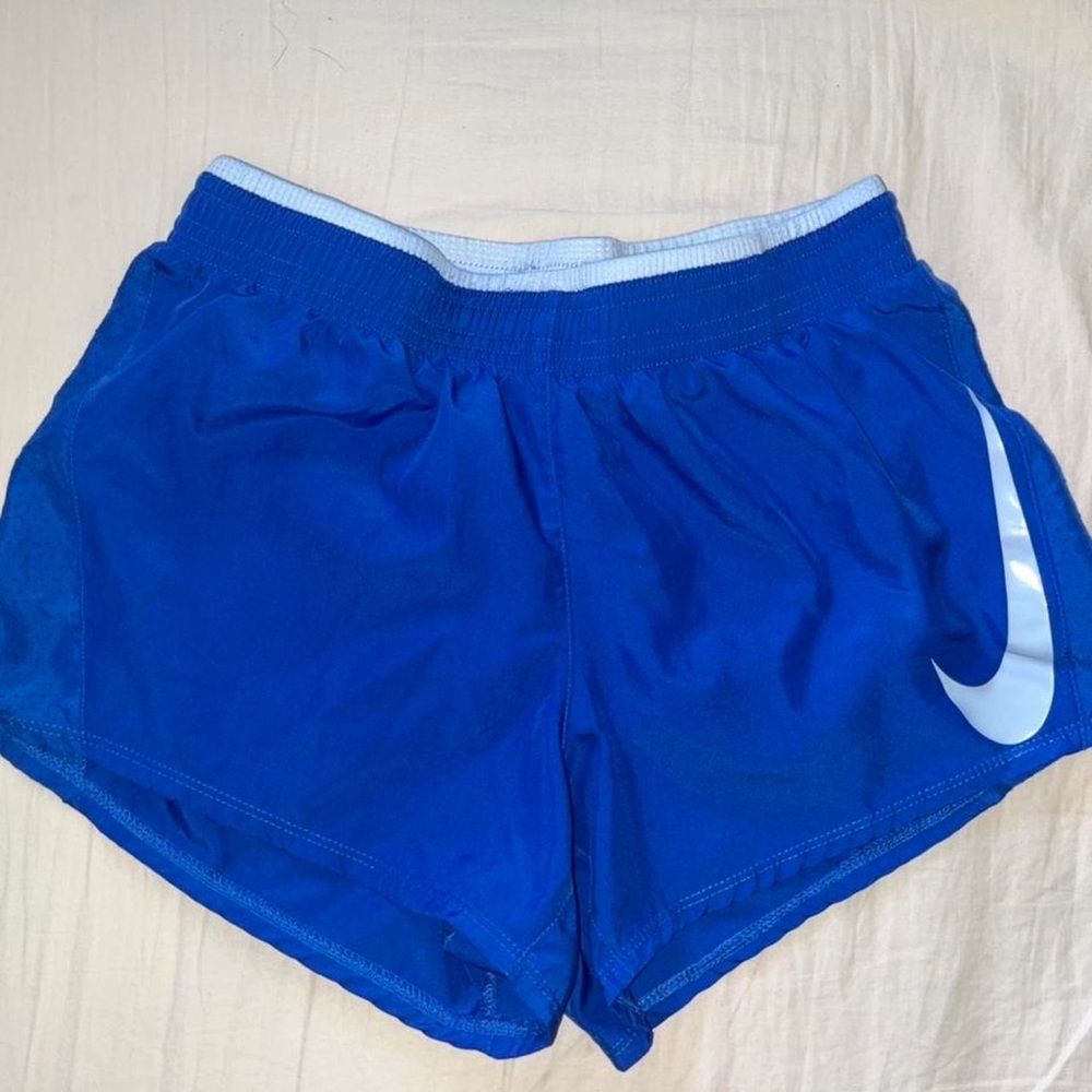 Blue Nike women’s shorts